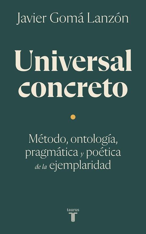 UNIVERSAL CONCRETO | 9788430626212 | GOMÁ LANZÓN, JAVIER | Llibreria Aqualata | Comprar llibres en català i castellà online | Comprar llibres Igualada