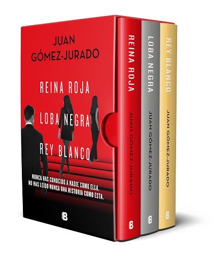 TRILOGÍA REINA ROJA (EDICIÓN PACK CON: REINA ROJA | LOBA NEGRA | REY BLANCO) | 9788466670227 | GÓMEZ-JURADO, JUAN | Llibreria Aqualata | Comprar llibres en català i castellà online | Comprar llibres Igualada