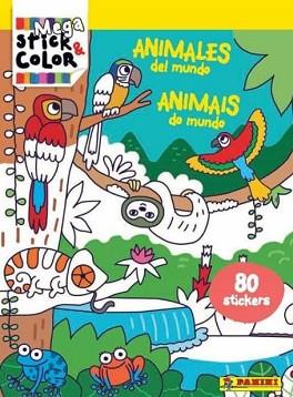 MEGA STICK & COLOR ANIMALES DEL MUNDO | 9788427871700 | VV.AA. | Llibreria Aqualata | Comprar llibres en català i castellà online | Comprar llibres Igualada