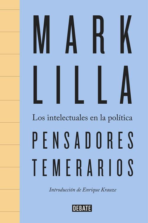 PENSADORES TEMERARIOS | 9788499926094 | LILLA, MARK | Llibreria Aqualata | Comprar llibres en català i castellà online | Comprar llibres Igualada