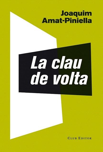 CLAU DE VOLTA, LA | 9788473291781 | AMAT-PINIELLA, JOAQUIM | Llibreria Aqualata | Comprar llibres en català i castellà online | Comprar llibres Igualada