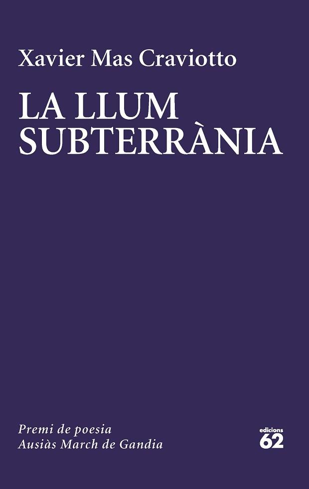 LLUM SUBTERRÀNIA, LA | 9788429780741 | MAS CRAVIOTTO, XAVIER | Llibreria Aqualata | Comprar llibres en català i castellà online | Comprar llibres Igualada
