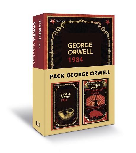 PACK GEORGE ORWELL (CONTIENE: 1984 | REBELIÓN EN LA GRANJA) | 9788466355261 | GEORGE ORWELL | Llibreria Aqualata | Comprar llibres en català i castellà online | Comprar llibres Igualada