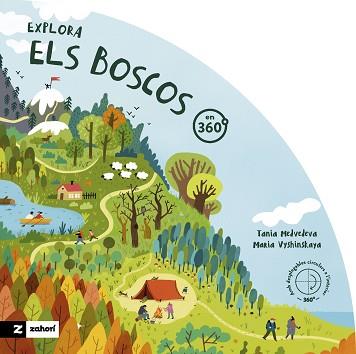 EXPLORA ELS BOSCOS EN 360º | 9788419889010 | MEDVEDEVA, TANIA | Llibreria Aqualata | Comprar llibres en català i castellà online | Comprar llibres Igualada