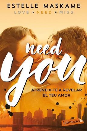 YOU 2. NEED YOU | 9788417031480 | MASKAME, ESTELLE | Llibreria Aqualata | Comprar llibres en català i castellà online | Comprar llibres Igualada
