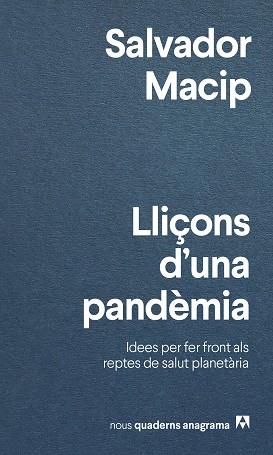 LLIÇONS D'UNA PANDÈMIA | 9788433916501 | MACIP, SALVADOR | Llibreria Aqualata | Comprar llibres en català i castellà online | Comprar llibres Igualada