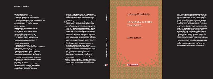 PALABRA, LA LETRA Y LA PÁGINA, LA | 9788496657564 | FONTANA, RUBEN | Llibreria Aqualata | Comprar llibres en català i castellà online | Comprar llibres Igualada