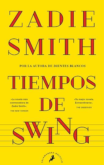 TIEMPOS DE SWING | 9788418796685 | SMITH, ZADIE | Llibreria Aqualata | Comprar llibres en català i castellà online | Comprar llibres Igualada