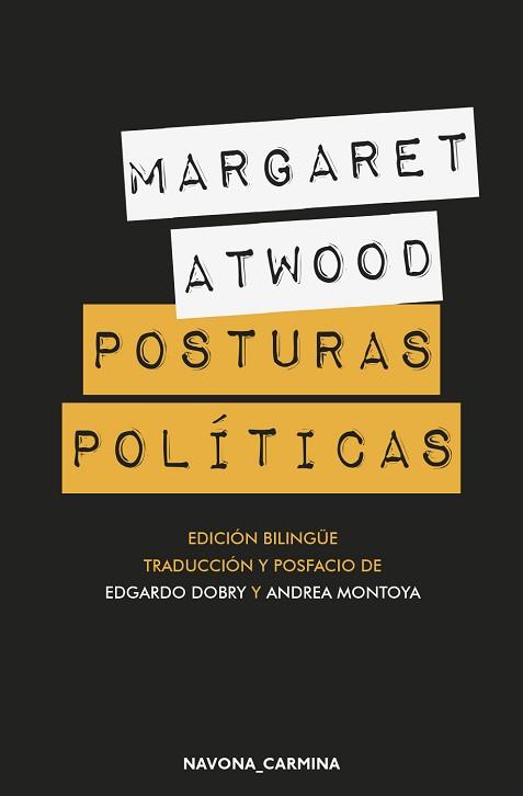 POSTURAS POLÍTICAS | 9788417978136 | MARGARET ATWOOD | Llibreria Aqualata | Comprar llibres en català i castellà online | Comprar llibres Igualada