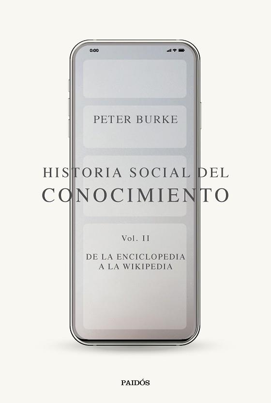 HISTORIA SOCIAL DEL CONOCIMIENTO VOL. II | 9788449341991 | BURKE, PETER | Llibreria Aqualata | Comprar llibres en català i castellà online | Comprar llibres Igualada