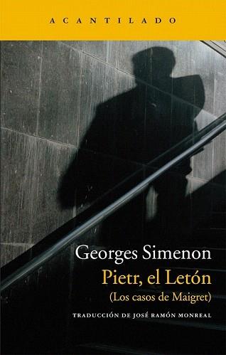 PIETR, EL LETÓN | 9788415689003 | SIMENON, GEORGES | Llibreria Aqualata | Comprar llibres en català i castellà online | Comprar llibres Igualada