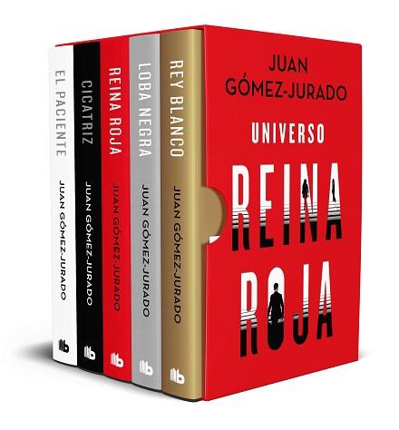 UNIVERSO REINA ROJA (ESTUCHE CON: CON: REINA ROJA | LOBA NEGRA | REY BLANCO | CI | 9788413145044 | GÓMEZ-JURADO, JUAN | Llibreria Aqualata | Comprar llibres en català i castellà online | Comprar llibres Igualada