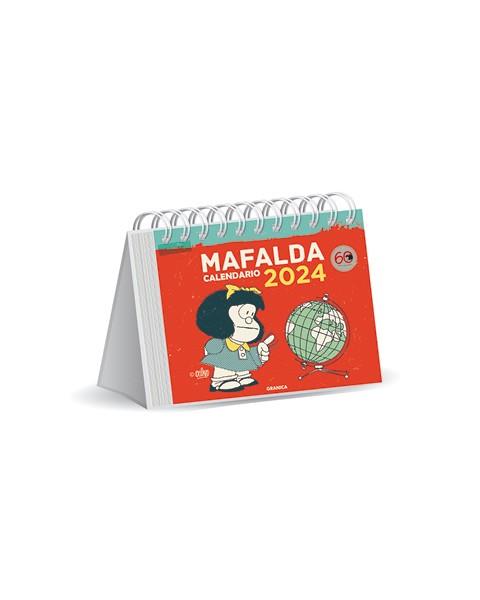 2024 CALENDARI MAFALDA ESCRITORIO ROJO | 9789878935683 | QUINO | Llibreria Aqualata | Comprar llibres en català i castellà online | Comprar llibres Igualada