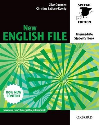 NEW ENGLISH FILE INTERMEDIATE STUDENT'S BOOK ED 2010 | 9780194518017 | VARIOS AUTORES | Llibreria Aqualata | Comprar libros en catalán y castellano online | Comprar libros Igualada