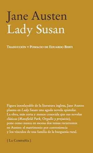 LADY SUSAN | 9788483930687 | AUSTEN, JANE | Llibreria Aqualata | Comprar llibres en català i castellà online | Comprar llibres Igualada