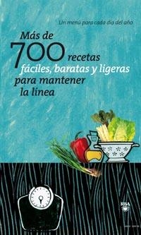 MAS DE 700 RECETAS FACILES, BARATAS Y LIGERAS PARA MANTENER | 9788498678420 | AUTORES , VARI0S | Llibreria Aqualata | Comprar libros en catalán y castellano online | Comprar libros Igualada