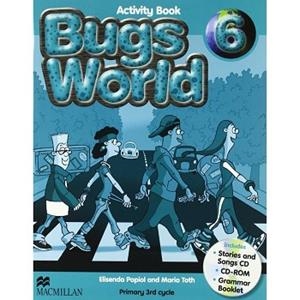 BUGS WORLD 6 ACTIVITY BOOK | 9780230407640 | TOTH, M./PAPIOL, E. | Llibreria Aqualata | Comprar libros en catalán y castellano online | Comprar libros Igualada