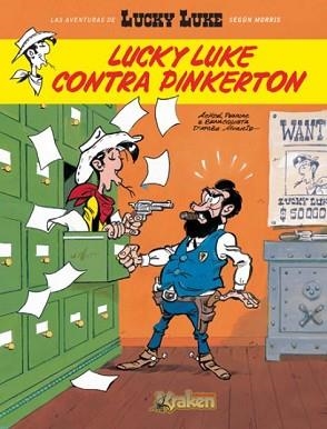 LUCKY LUCKE CONTRA PINKERTON | 9788492534234 | PENNAC, ACHDÉ/BENACQUISTA | Llibreria Aqualata | Comprar libros en catalán y castellano online | Comprar libros Igualada