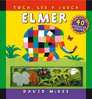 ELMER, TOCA LEE JUEGA (40 PEÇES DE FELTRE) | 9788448831417 | MCKEE, DAVID | Llibreria Aqualata | Comprar libros en catalán y castellano online | Comprar libros Igualada