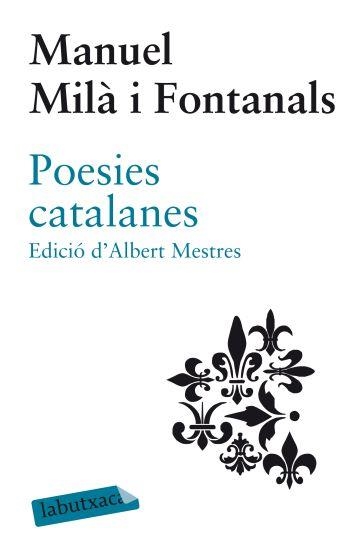 POESIES CATALANES (LABUTXACA) | 9788499302140 | MILA I FONTANALS, MANEL | Llibreria Aqualata | Comprar llibres en català i castellà online | Comprar llibres Igualada