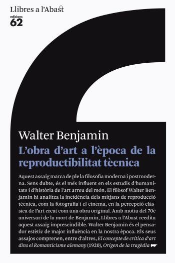 OBRA D'ART A L'EPOCA DE LA SEVA REPRODUCTIBILITAT, L' | 9788429767476 | BENJAMIN, WALTER | Llibreria Aqualata | Comprar libros en catalán y castellano online | Comprar libros Igualada