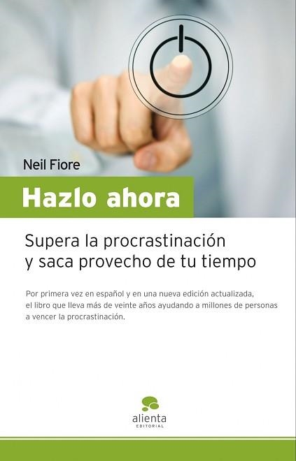 HAZLO AHORA | 9788492414390 | FIORE, NEIL | Llibreria Aqualata | Comprar libros en catalán y castellano online | Comprar libros Igualada