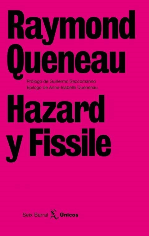 HAZARD Y FISSILE | 9788432243257 | QUENEAU, RAYMOND | Llibreria Aqualata | Comprar libros en catalán y castellano online | Comprar libros Igualada