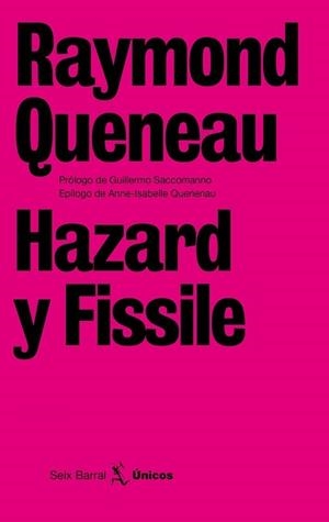 HAZARD Y FISSILE | 9788432243257 | QUENEAU, RAYMOND | Llibreria Aqualata | Comprar llibres en català i castellà online | Comprar llibres Igualada