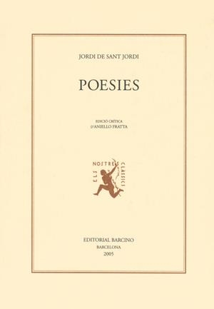 POESIES. JORDI DE SANT JORDI | 9788472267169 | DE SANT JORDI, JORDI | Llibreria Aqualata | Comprar llibres en català i castellà online | Comprar llibres Igualada