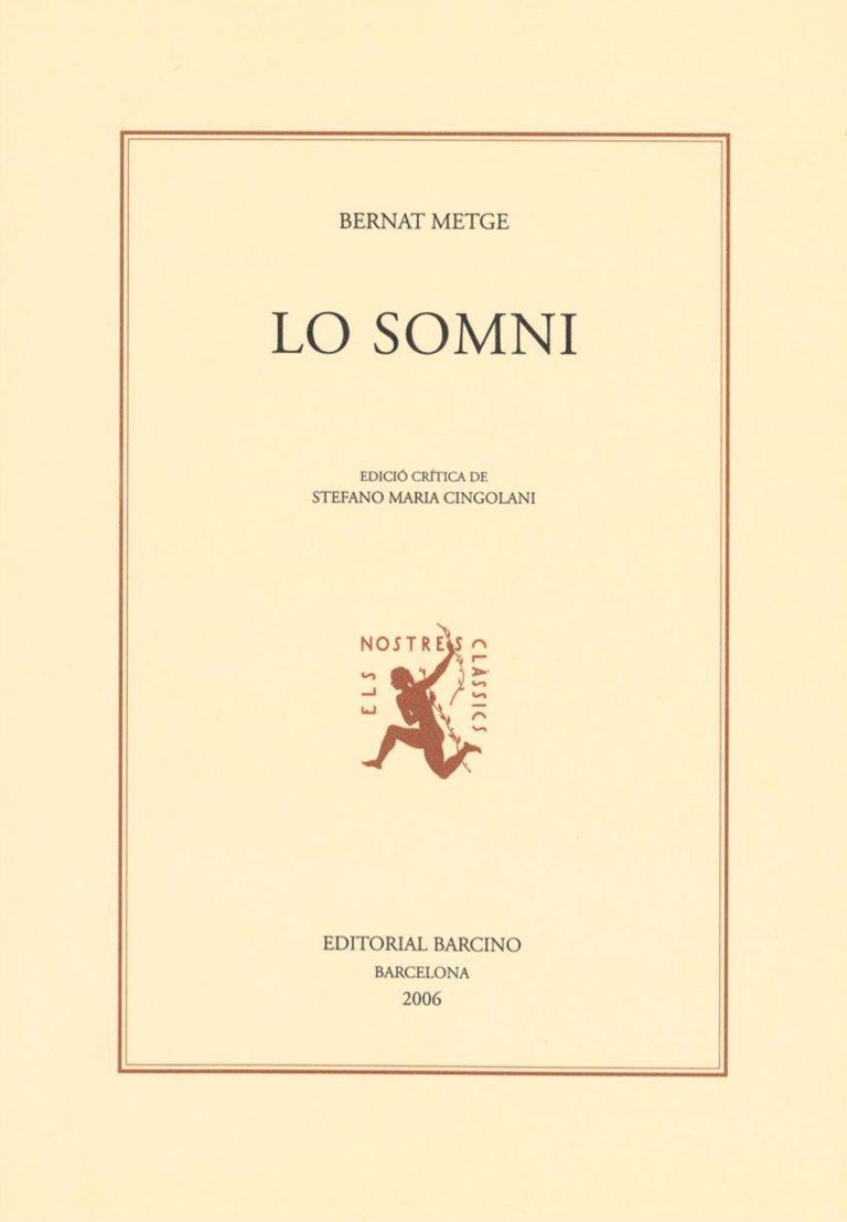 SOMNI, LO | 9788472267206 | MERTGE, BERNAT | Llibreria Aqualata | Comprar llibres en català i castellà online | Comprar llibres Igualada