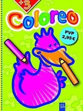 COLOREO +3 | 9788408098270 | YOYO | Llibreria Aqualata | Comprar libros en catalán y castellano online | Comprar libros Igualada