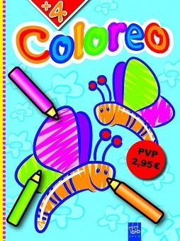 COLOREO +4 | 9788408098287 | YOYO | Llibreria Aqualata | Comprar libros en catalán y castellano online | Comprar libros Igualada