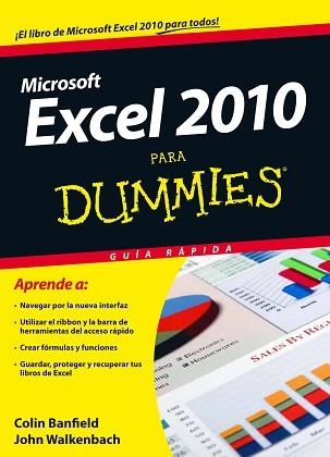 EXCEL 2010 PARA DUMMIES | 9788432921278 | BANFIELD, COLIN / WALKENBACH, JOHN | Llibreria Aqualata | Comprar libros en catalán y castellano online | Comprar libros Igualada