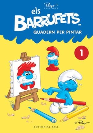 BARRUFETS, ELS. QUADERN PER PINTAR 1 | 9788415267041 | CULLIFORD "PEYO", PIERRE | Llibreria Aqualata | Comprar libros en catalán y castellano online | Comprar libros Igualada