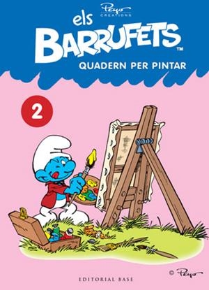 BARRUFETS, ELS. QUADERN PER PINTAR 2 | 9788415267058 | CULLIFORD "PEYO", PIERRE | Llibreria Aqualata | Comprar libros en catalán y castellano online | Comprar libros Igualada