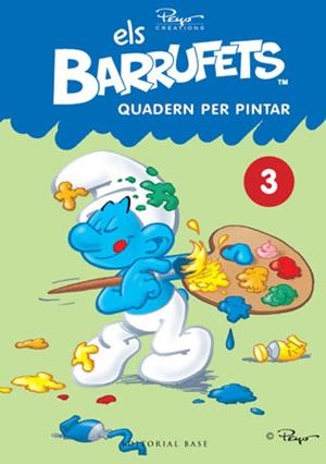 BARRUFETS, ELS. QUADERN PER PINTAR 3 | 9788415267065 | CULLIFORD "PEYO", PIERRE | Llibreria Aqualata | Comprar libros en catalán y castellano online | Comprar libros Igualada