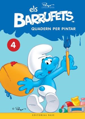 BARRUFETS, ELS. QUADERN PER PINTAR 4 | 9788415267072 | CULLIFORD "PEYO", PIERRE | Llibreria Aqualata | Comprar libros en catalán y castellano online | Comprar libros Igualada