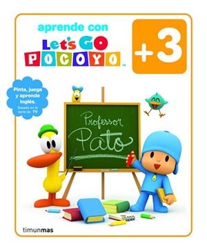 APRENDE CON LET'S GO POCOYO +3 | 9788408101888 | ZINKIA | Llibreria Aqualata | Comprar libros en catalán y castellano online | Comprar libros Igualada