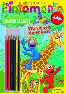 PINTAMANIA LAPICES COLORES | 9788408101642 | BARRIO SÉSAMO | Llibreria Aqualata | Comprar libros en catalán y castellano online | Comprar libros Igualada