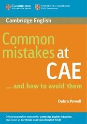 COMMON MISTAKES AT CAE | 9780521603775 | POWELL, DEBRA | Llibreria Aqualata | Comprar libros en catalán y castellano online | Comprar libros Igualada