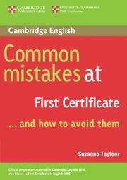 COMMON MISTAKES AT FIRST CERTIFICATE | 9780521520621 | TAYFOOR, SUSANNE | Llibreria Aqualata | Comprar libros en catalán y castellano online | Comprar libros Igualada