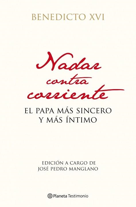 NADAR CONTRA CORRIENTE | 9788408102946 | BENEDICTO XVI | Llibreria Aqualata | Comprar libros en catalán y castellano online | Comprar libros Igualada