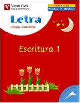 LETRA 1 ESCRITURA CUADERNO DE CASTELLANO | 9788431676100 | Llibreria Aqualata | Comprar libros en catalán y castellano online | Comprar libros Igualada