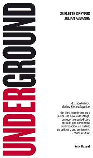 UNDERGROUND | 9788432209499 | DREYFUS, SUELETTE / ASSANGE, JULIAN | Llibreria Aqualata | Comprar libros en catalán y castellano online | Comprar libros Igualada