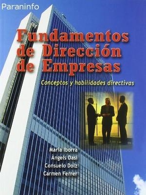 FUNDAMENTOS DE DIRECCION DE EMPRESAS | 9788497323710 | IBORRA, M. /ALTRES | Llibreria Aqualata | Comprar llibres en català i castellà online | Comprar llibres Igualada