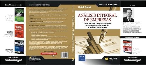 ANALISIS INTEGRAL DE EMPRESAS | 9788492956609 | AMAT SALAS, ORIOL | Llibreria Aqualata | Comprar libros en catalán y castellano online | Comprar libros Igualada
