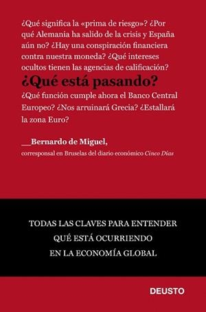 QUE ESTA PASANDO | 9788423428557 | DE MIGUEL, BERNARDO | Llibreria Aqualata | Comprar llibres en català i castellà online | Comprar llibres Igualada