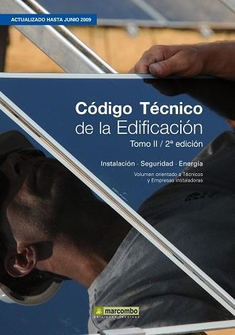CODIGO TECNICO DE LA EDIFICACION TOMO II - 2A. ED. JUNIO2009 | 9788426715739 | Llibreria Aqualata | Comprar libros en catalán y castellano online | Comprar libros Igualada