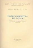 FONETICA DESCRIPTIVA DEL CATALA | 9788472833128 | RECASENS I VIVES, DANIEL | Llibreria Aqualata | Comprar libros en catalán y castellano online | Comprar libros Igualada