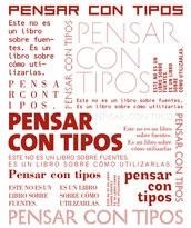 PENSAR CON TIPOS | 9788425224461 | LUPTON, ELLEN | Llibreria Aqualata | Comprar libros en catalán y castellano online | Comprar libros Igualada